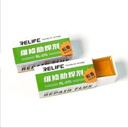 Pâte à souder en colophane RL 070 haute pureté, outil de soudure à l'huile, fer à souder électrique auxiliaire pour téléphone portable, 3 pièces 