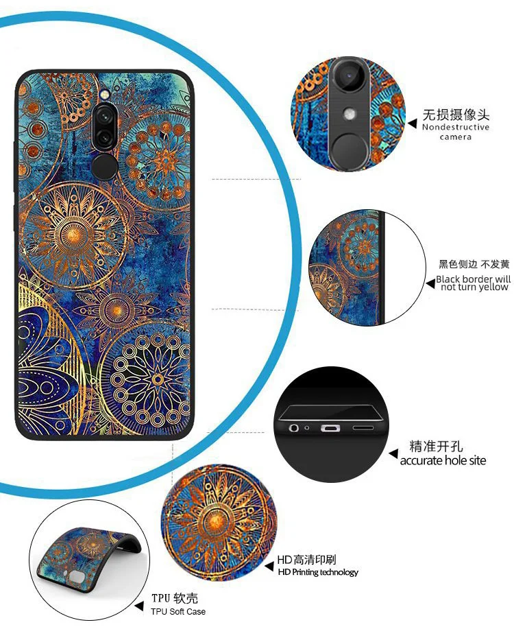 Мягкий силиконовый чехол для Xiaomi Redmi 8, чехол s 6,22 '', черный бампер, чехол, милый мультяшный чехол для телефона s, чехол для Xiaomi Redmi8 8A 8 A