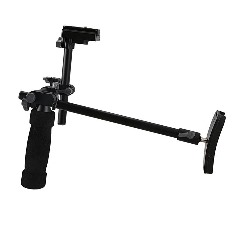 Dslr ручка поддержка плеча Риг стабилизатор Quick Release Plate 1/4 дюймов винт для камеры sony A7R A7Ii фоллоу-фокус