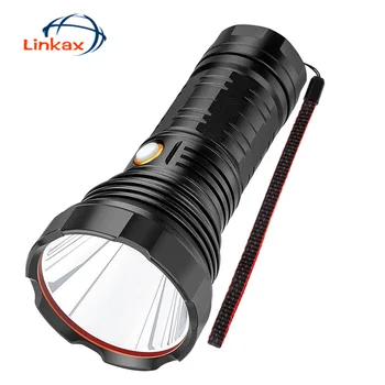 

Super Powerful LED Flashlight T40 3000 lumens Tactical Torch Rechargeable Linterna Waterproof Lamp Ultra Bright Lantern Camping