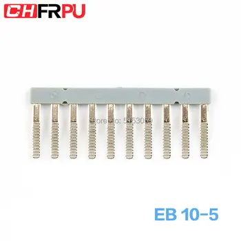 

EB 10-5 Suitable for UK3 MBKK2.5 UKK3 Side Plug Connector Din Rail Terminal block short circuit connection strip