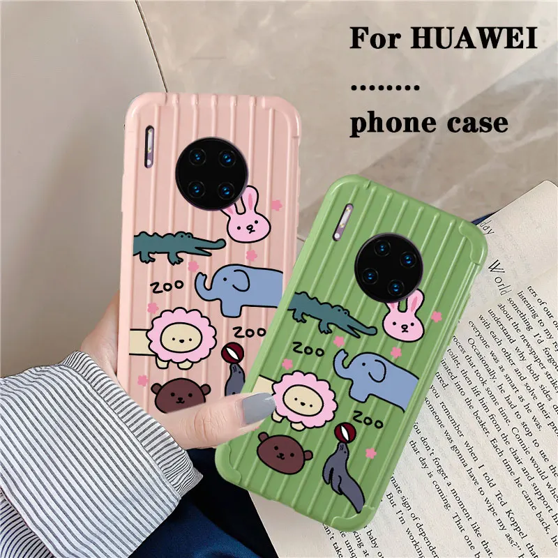 Чехол для телефона huawei honor play 3 Nova 2s милый мультяшный чехол-накладка из ТПУ mate 20 pro