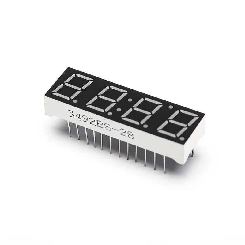 Display a 7 segmenti rosso/blu/verde/bianco da 0.39 pollici Display a LED da 0.39 "display a led digitale serie tubo digitale 1/2/3/4/5 Bit - Image 4