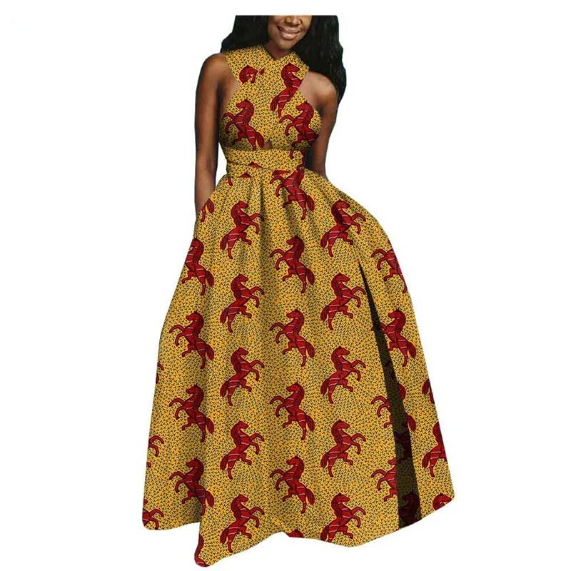 Конский принт Анкара африканская настоящая восковая Ткань для шитья платья 6 ярдов Высокое качество нигерийская голландская настоящая восковая ткань