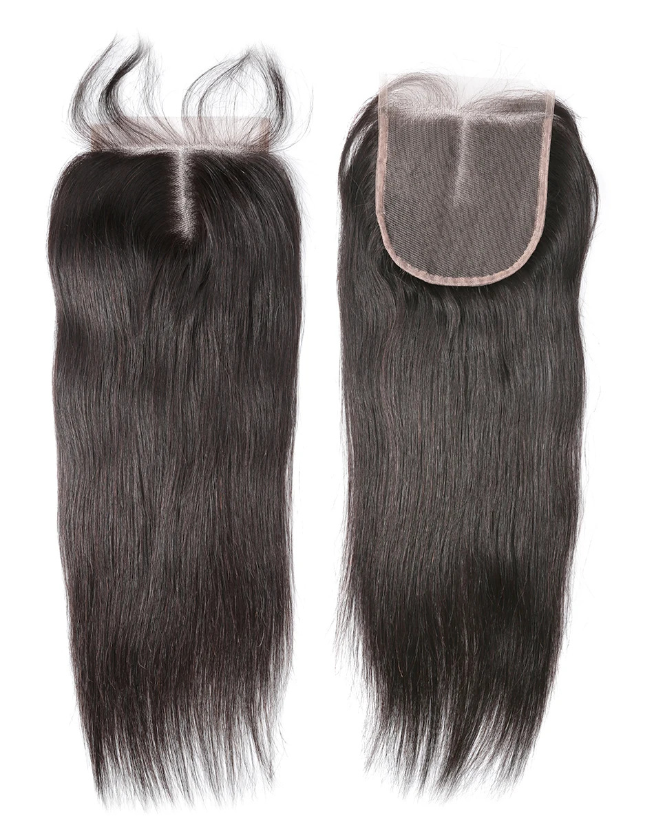 Luvin OneCut волосы прямые 10-40 дюймов бразильские волосы вплетаемые пряди человеческие волосы 3 4 пряди с закрытием remy волосы для наращивания
