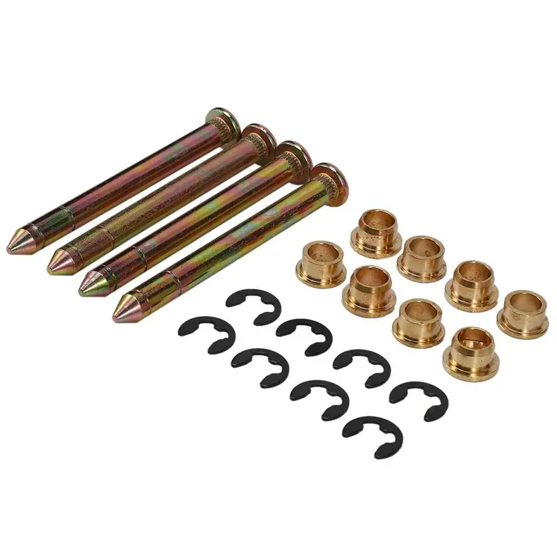 NEW-Door Hinge Pin & Pin Bushing Kit for Ford Bronco F150 F250 F350 Pickup Truck