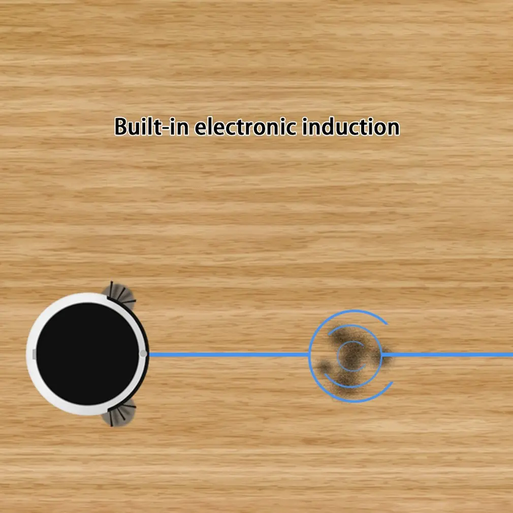 Автоматический Роботизированный пылесос 3 в 1 Бытовая подметальная машина для предотвращения столкновений перезаряжаемая многофункциональная