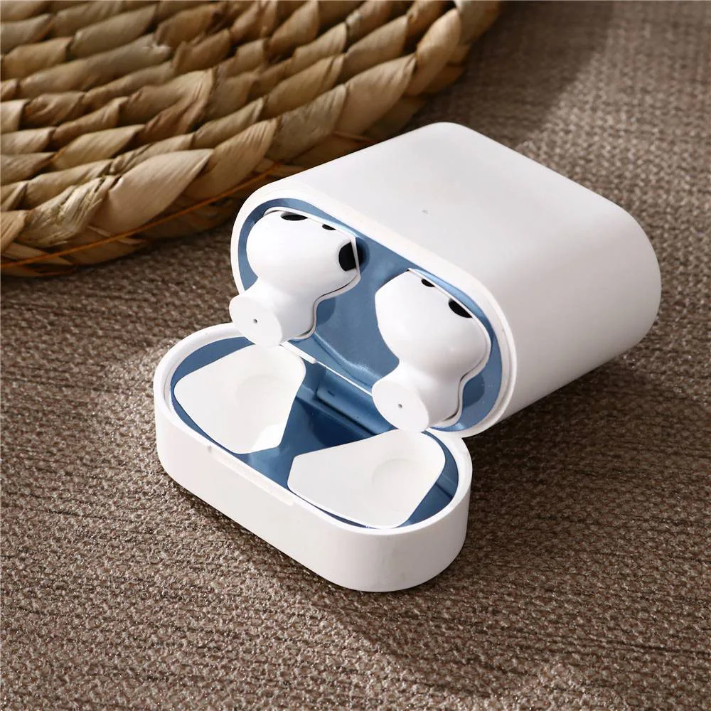 Пылезащитная наклейка для Xiaomi Airdots Pro 2 Air 2 TWS металлическая Пылезащитная Наклейка ультра тонкая Наклейка Защитные аксессуары для кожи