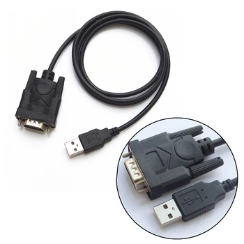 

New USB 2.0 to RS232 9Pin Db9 USB Converter Male Serial Cable For Win 10/8/7