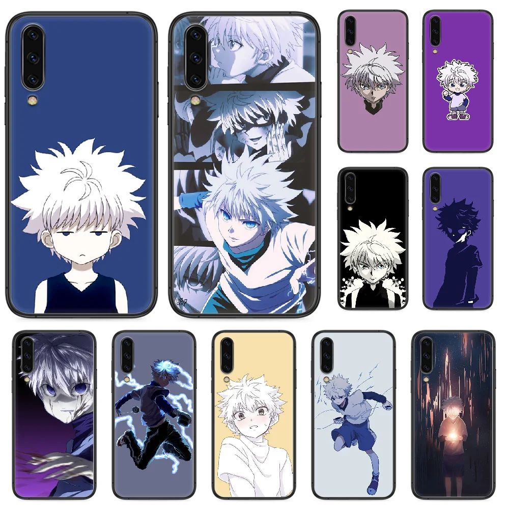 HUNTER×HUNTER Killua Zoldyck чехол для телефона Samsung Galaxy A 5 10 20 3 30 40 50 51 7 70 71 E S 4G 16 17 18 черный