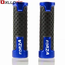 7/22 мм ручка бар Универсальный руль мотоцикла ручной Грипсы для HONDA FORZA 2009 FORZA Forza300 250 125 2010 2011 2012