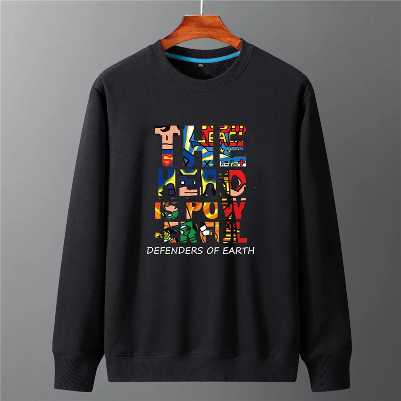 Мужской Повседневный пуловер с принтом собаки, флисовый пуловер большого размера, коллекция года, осенние толстовки размера плюс 8XL 9XL HX202