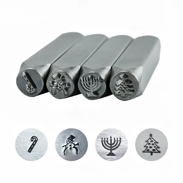 Metal Stamping Metal Stamp Metal Stamps Metal PunchStamp Metal Stamping Kit  Tree Leather Stamps, Jewelry Stamping Tool 1/4 (6mm) - AliExpress