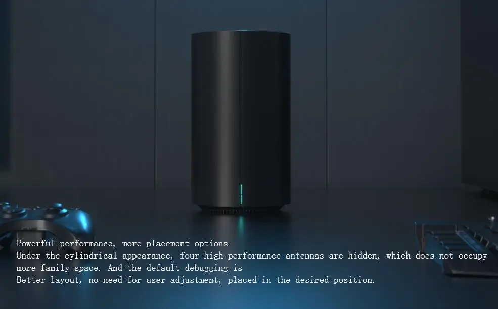 Xiaomi router AC2100 полный гигабитный Ethernet порт двухъядерный процессор высокая скорость одновременная многозадачность 360 ° Скрытая антенна