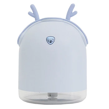 

New 250ML Ultrasonic Air Humidifier Aroma Essential Oil Diffuser for Home Car USB Chargeable Fogger Mist Maker with LED Night La