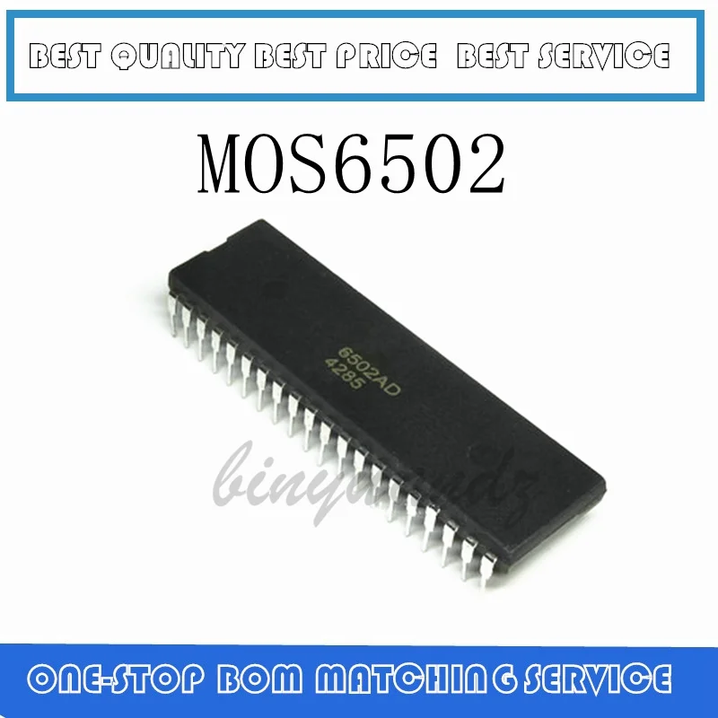 5PCS~10PCS MOS6502 6502AD R65C02AP MOS 6502 DIP 40|Replacement Parts ...