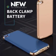 3500/4000mAh зарядное устройство чехол для iPhone 6 6S 7 8 Plus power Bank ультра тонкий внешний резервный аккумулятор покрытие матовая кожа Чехол