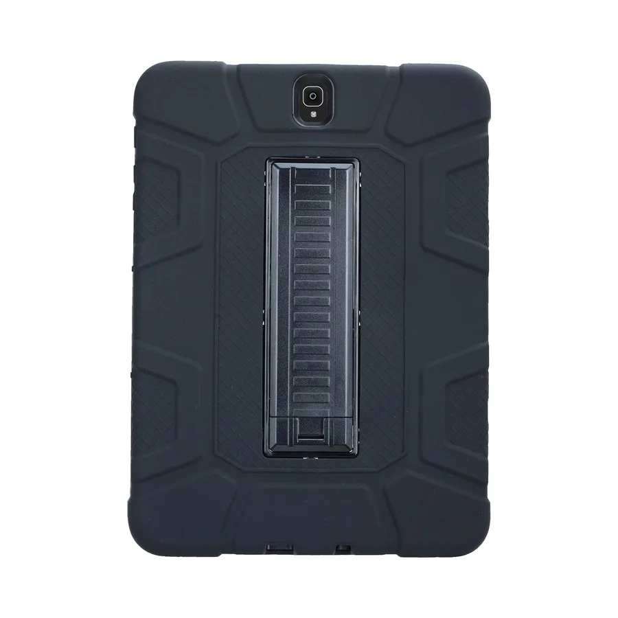 Защитный чехол для samsung Galaxy Tab S3 9,7 дюймов T820 T825 Силиконовый противоударный чехол с подставкой для samsung Tab S3 9,7 Чехол+ пленка+ ручка - Цвет: HH