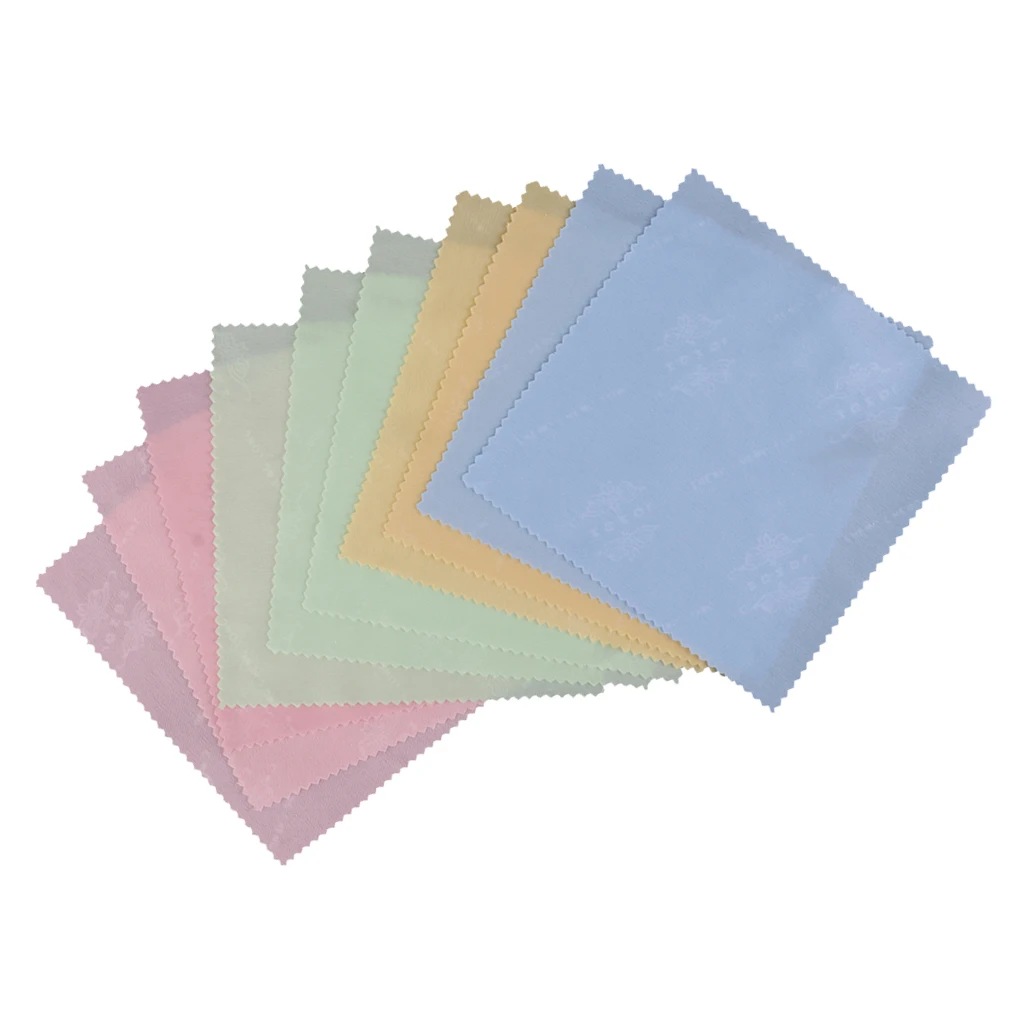 Practical 10Pcs Dust Removal Polishing Cloth for Models Making Building Tool