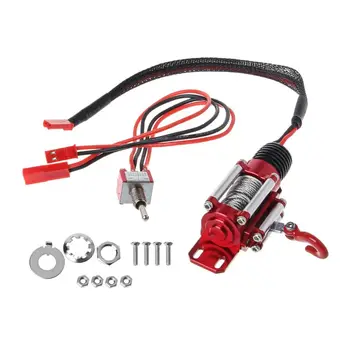 

Metal Steel Wired Automatic Simulated Winch with Switch for 1/10 HSP Redcat HPI TAMIYA Axial SCX10 RC4WD D90 RC Car