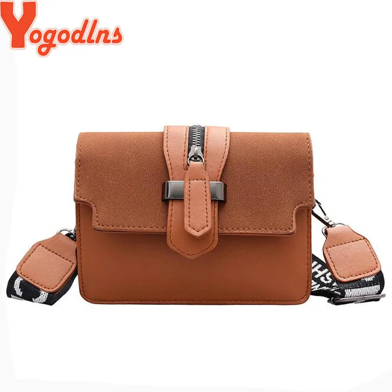 

Yogodlns Fashion Women Messenger Bags Design Girls' Shoulder Bags Diagonal PU Leather Lady Handbags Vintage Messenger Bag
