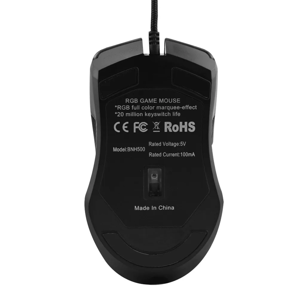 Проводная мышь type-C эргономичные мыши 4 подсветки 3200 dpi RGB Проводная игровая мышь геймер для смартфона планшета Souris Filaire Usb