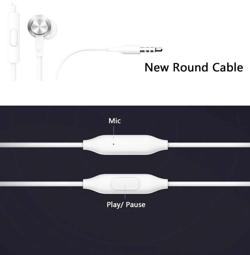 Xiao mi Piston 3 наушники mi Fresh 3,5 мм наушники-вкладыши для samsung Xiao mi huawei usb type C наушники с mi c гарнитурой