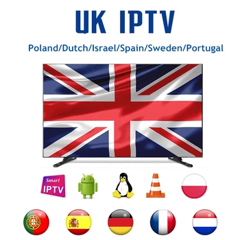 

1 year UK IPTV subscription for Android m3u iptv Dutch Israel Poland Spain Portugal UK World iptv abonnement tv box smart code
