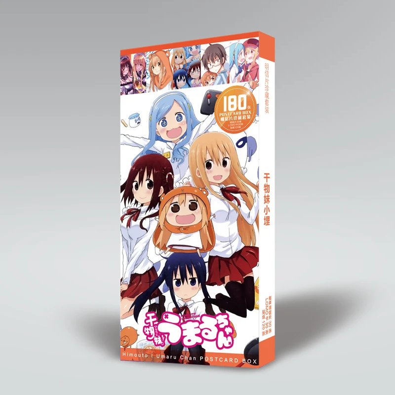 

Anime Himouto! Umaru-chan Umaru Doma Fanart Postcard Post Cards Sticker Artbook Gift Cosplay Props Book Set New Collection