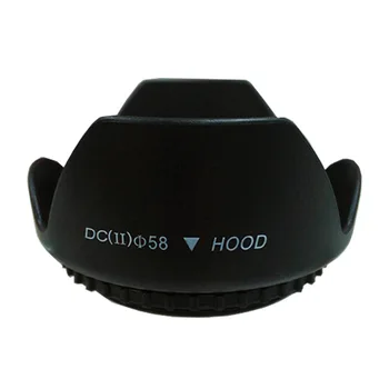 

New 58mm Flower Shape Lens Hood For Canon EOS 550D 600D 650D 1100D 18-55mm lens