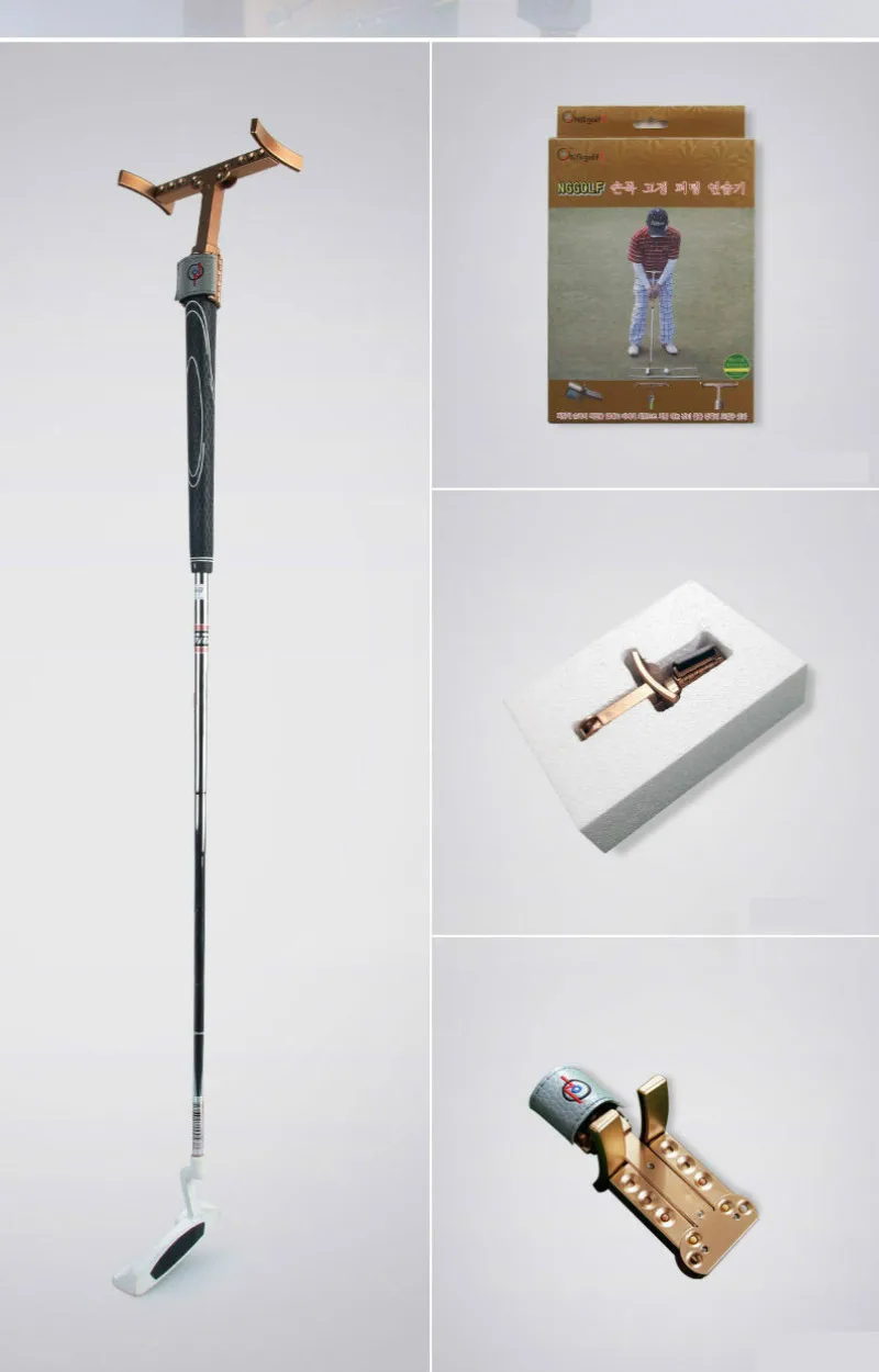 PGM Golf Putter Assistant может использоваться вне корта с высокой точностью и фиксированным фиксатором запястья тренажер Jzq008