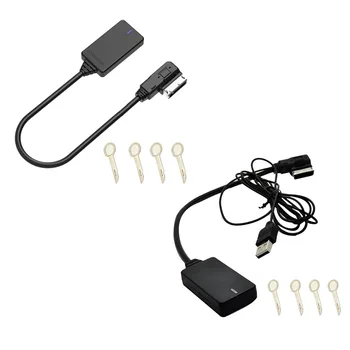 

AMI MMI MDI Wireless Aux Bluetooth Adapter Cable o Music Auto Bluetooth for A3 A4 B8 B6 Q5 A5 A7 R7 S5 Q7 A6L A8L A4L