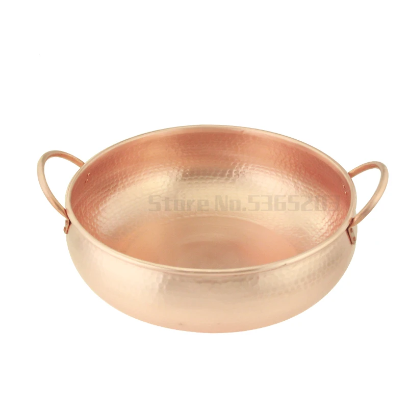 Copper Hot Pot Pure Copper Thick Small Copper Pot Old Beijing Induction