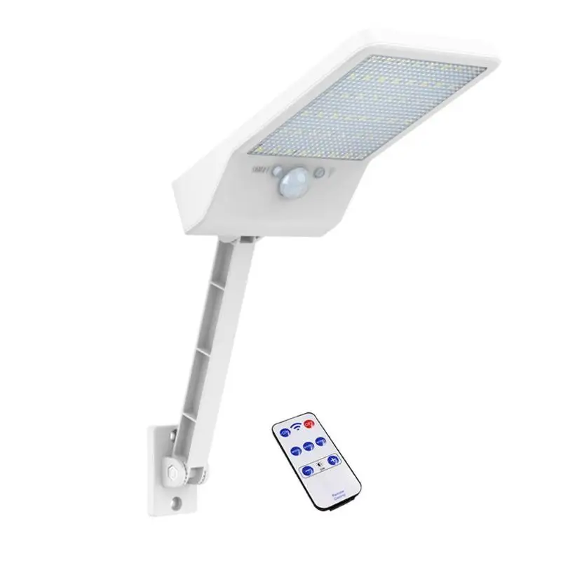 1000LM Remote Control Upgraded 48LEDs 60LEDs Solar Light PIR Motion Sensor IP65 Outdoor Solar Wall Street Light Waterproof Lamp