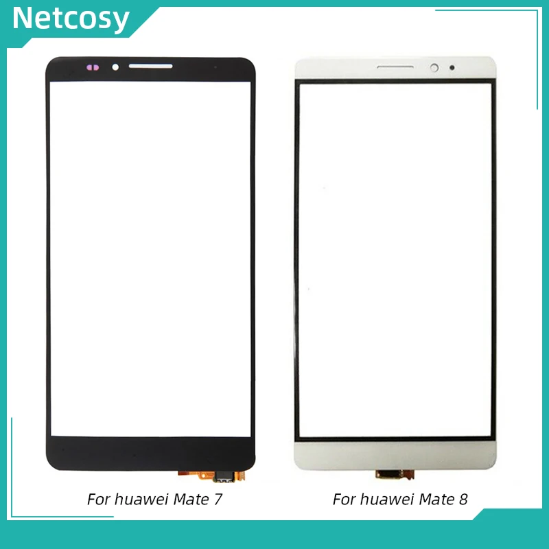 Для huawei mate 7 сенсорный экран дигитайзер Передняя Сенсорная панель стеклянный объектив для huawei mate 7/mate 8 сенсорный Ремонт для huawei mate 8