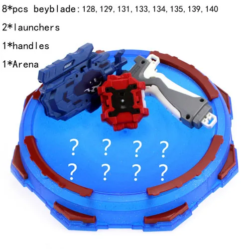 Toupie Beyblade Arena Металл Fusion Avec Lanceur Bayblade Bleyblade Burst с пусковым устройством дети Bey Blade лезвия игрушки для детей - Цвет: Custom combination 2