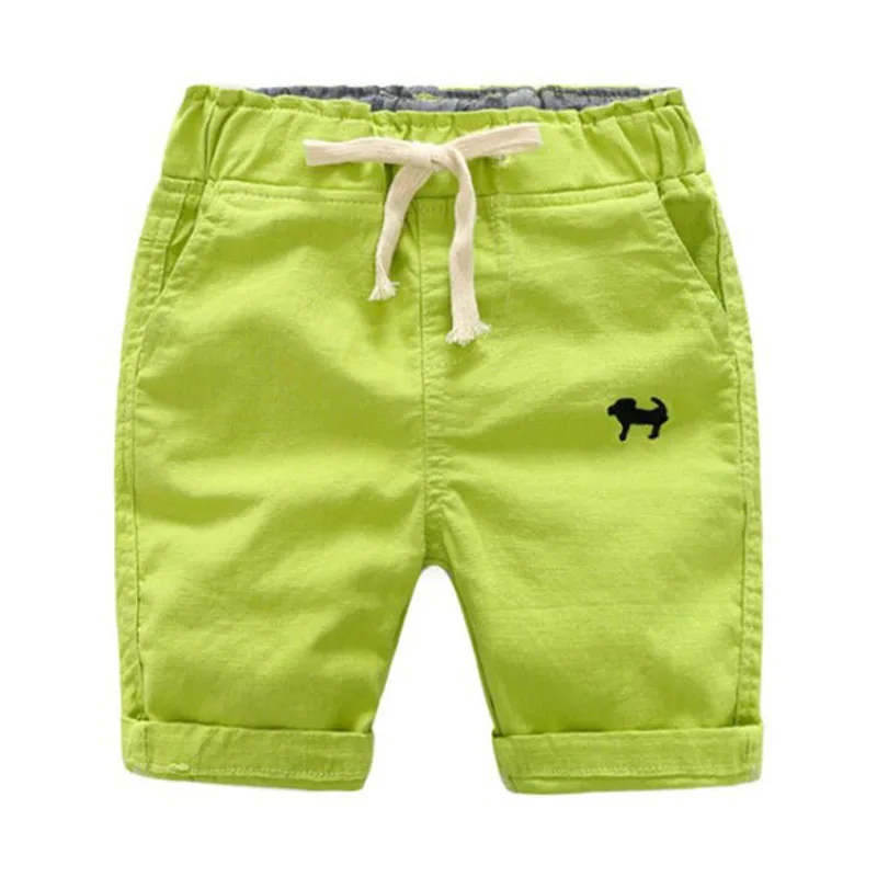 Factory boys girls casual shorts summer five points pants toddler clothes children clothing Embroidery dog,boys shorts,kids capris