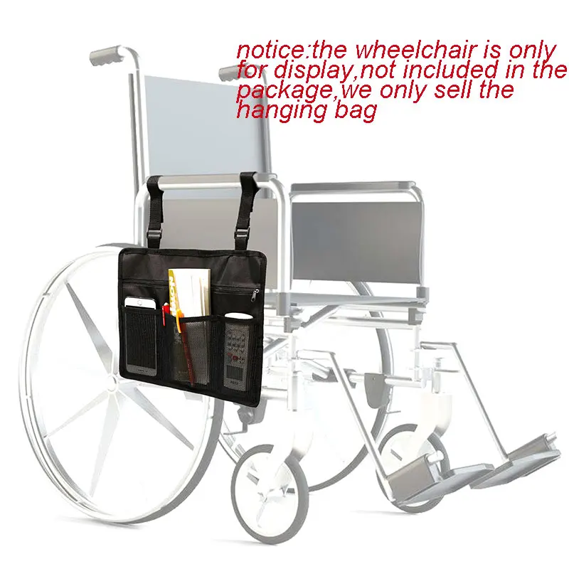 Боковая Сумка для инвалидной коляски, подвесная сумка, аксессуар для мобильных устройств. Подходит для скутеров, ходунков, роликов
