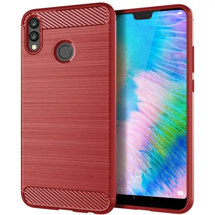 Красный Чехол для мобильного телефона HUAWEI Enjoy 6S 7S 8E 9 Plus Max Youth version Y3 Y5 Pro Prime Lite чехол для телефона - Цвет: Красный