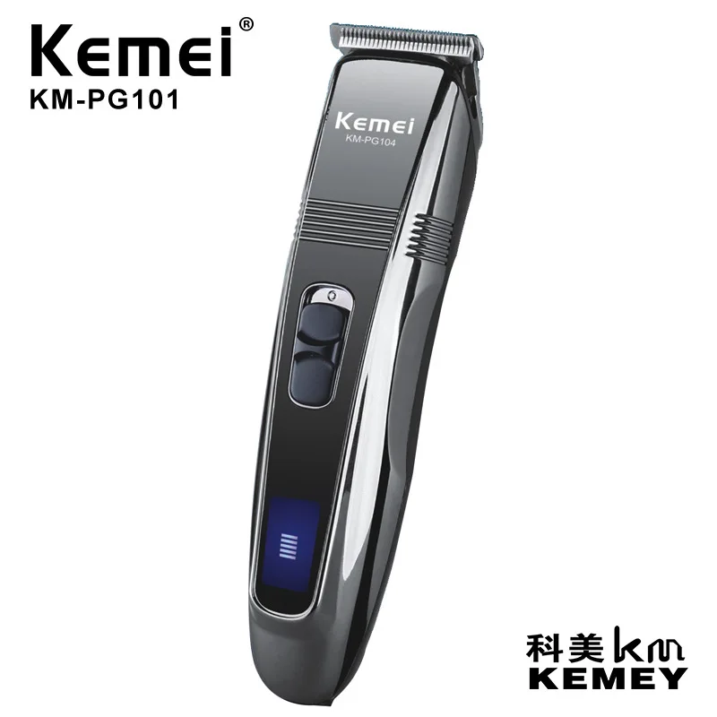 Kemei электрическая машинка для стрижки волос KM-PG104 перезаряжаемая Стрижка бороды