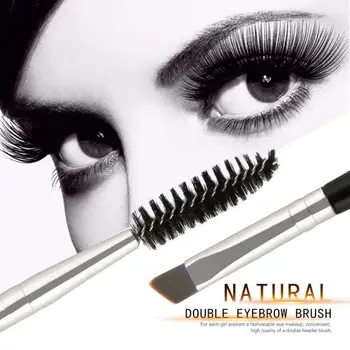 

Advanced Single And Double Headed Eyebrow Brush Easy To Apply Color Super Soft Multi-Functional Makeup Brush