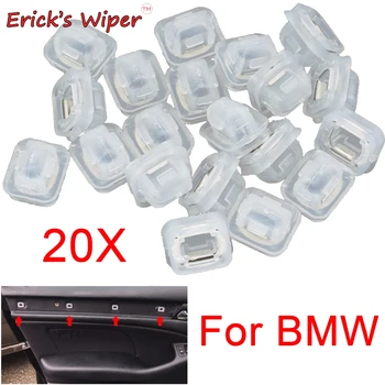 

Erick's Wiper 20Pcs Car Interior Trim Moulding Clips 07149158194 For BMW 3 Series E46 E90 E91 E92 Auto Door Retainers Grommets