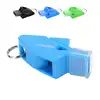 Whistle Crisp Sound Football Whistle with Lanyard Finger Clip for Sports for Emergency 3