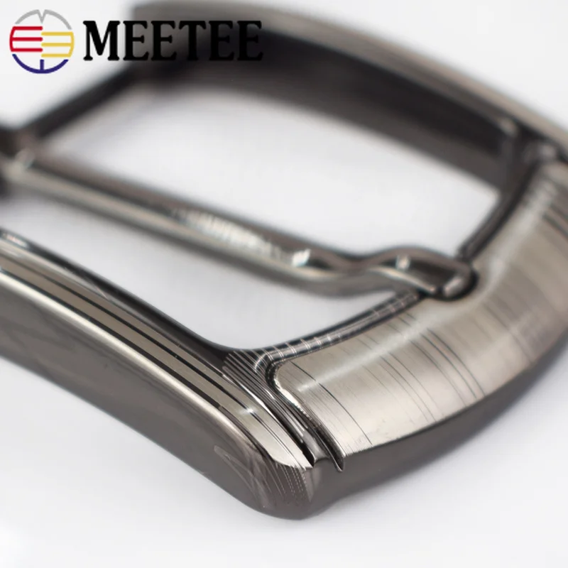 Meetee пряжки для ремня для мужчин металлическая пряжка модные джинсы Букле Де Ceinture пряжки для ремня 37-39 мм Сделай Сам кожевенное ремесло KY828