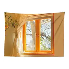 

3 Styles Creative Polyester Elegant Tapestry Blanket Fine Workmanship Tapestry Lightweight for Home Decor