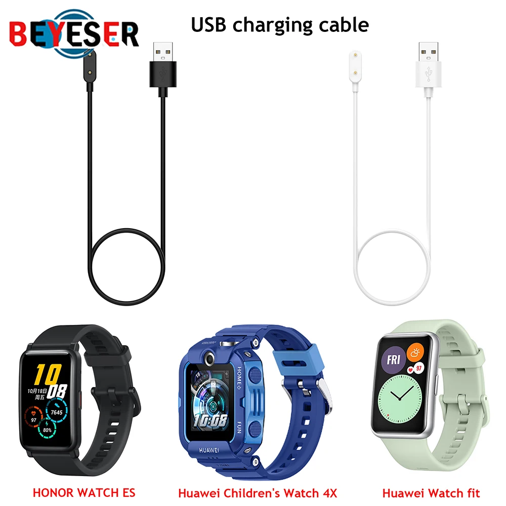 

USB Charging Cable for Huawei Watch fit / Huawei Children's Watch 4X Magnetic Charging Cable Dock for Honor Watch es Accessories