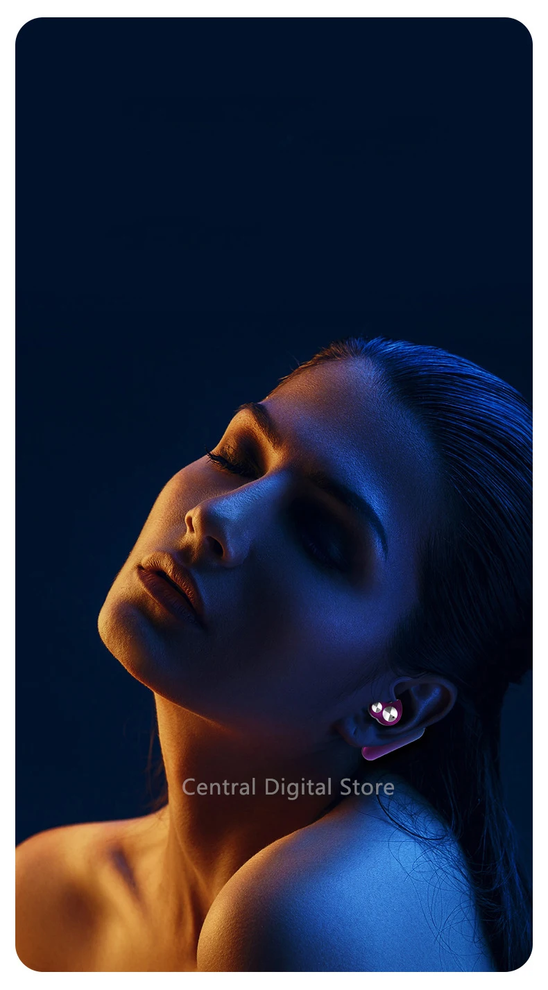 TWS Bluetooth 5,0, ушные крючки, спортивные наушники для бега, шумоподавление, микрофон, стерео, HiFi, бас, IPX7, водонепроницаемые наушники, наушники