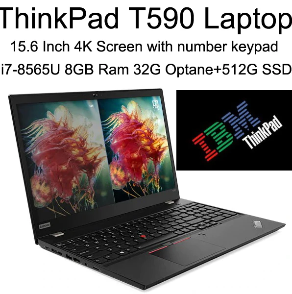 Отличный ноутбук lenovo ThinkPad T590 Engineer Series с 15 6 дюймовым 4K экраном Intel i7 512 ГБ