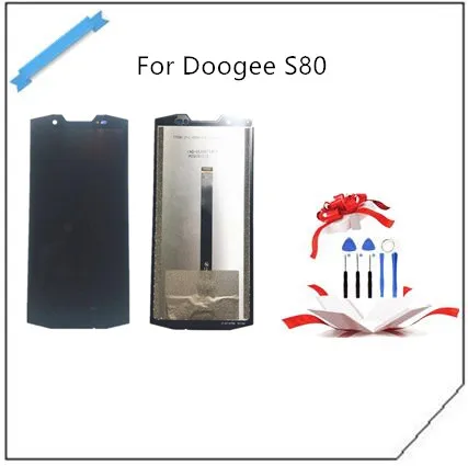 ЖК дисплей 5 99 дюйма Для DOOGEE S80 кодирующий преобразователь сенсорного экрана в