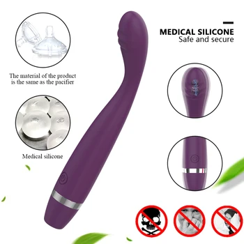 Beginner G-Spot Vibrator for Women 8 Seconds to Orgasm Finger Shaped Vibes Nipple Clitoris Stimulator Sex Toys for Adult Female 3